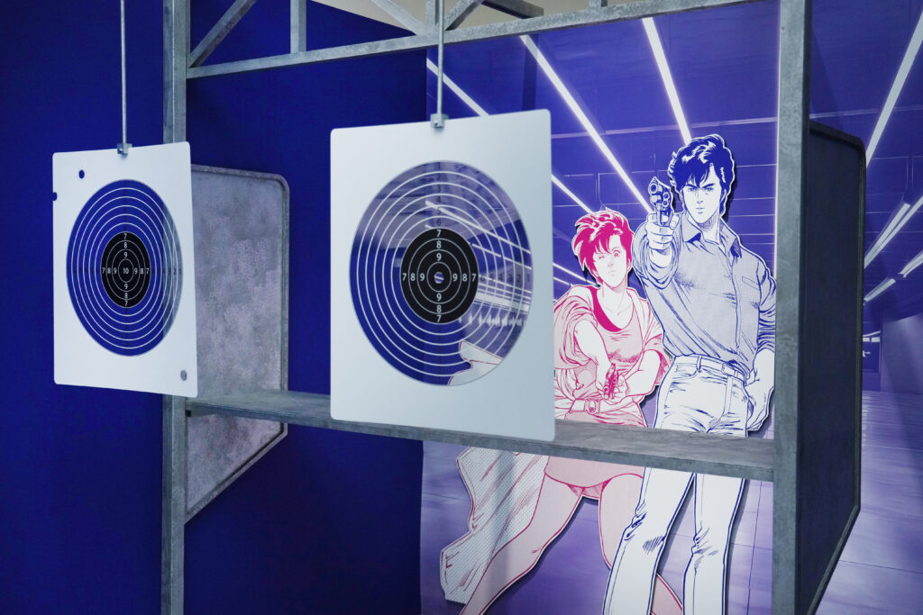 マサ　シティーハンター　複製原画　ガラス越しのキス 作品史上最大規模の原画展「シティーハンター大原画展」が11月22日より