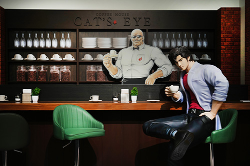 マサ シティーハンター 複製原画 ガラス越しのキス ガラス越しのキス